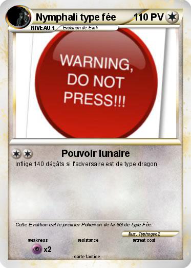 Pokemon Nymphali type fée