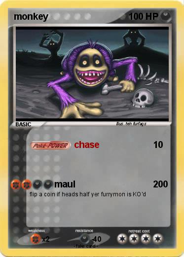 Pokemon monkey