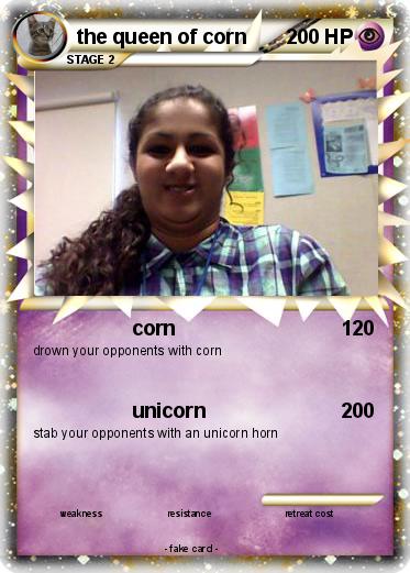 Pokemon the queen of corn