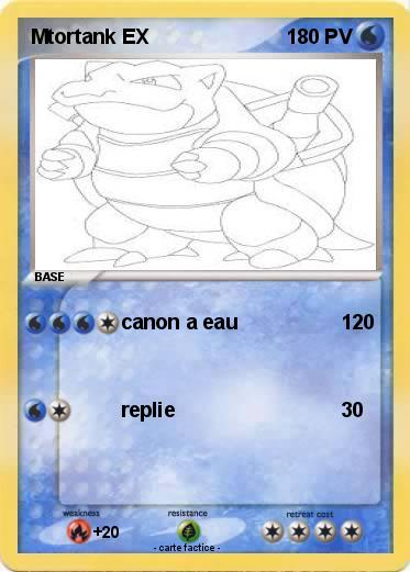 Pokemon Mtortank EX