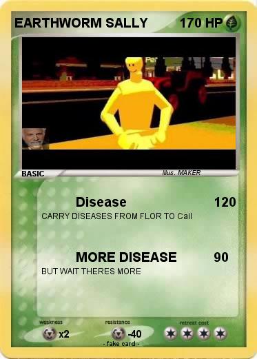 Pokemon EARTHWORM SALLY