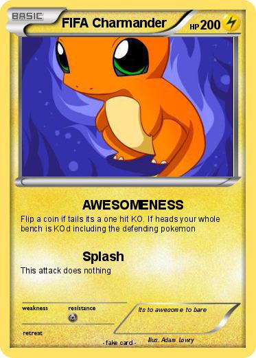 Pokemon FIFA Charmander