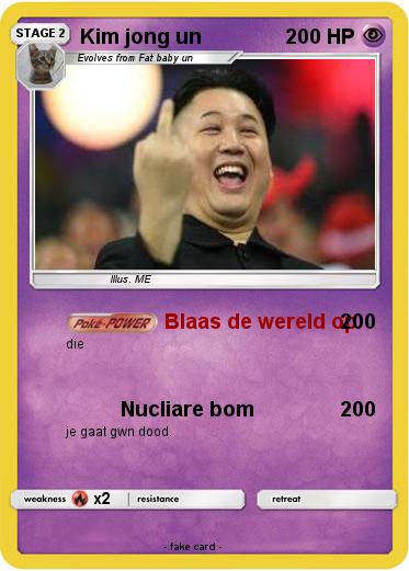 Pokemon Kim jong un