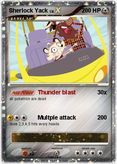 Pokemon Sherlock Yack