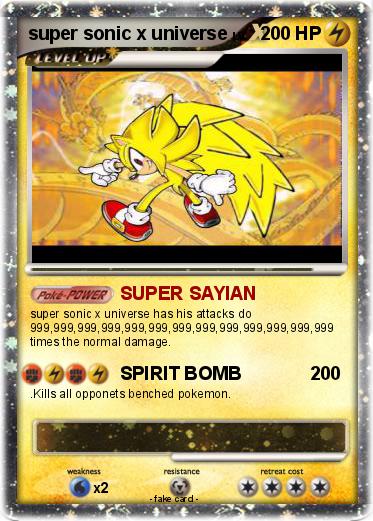 Pokemon super sonic x universe