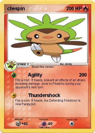 Pokemon chespin
