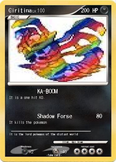 Pokemon Giritina