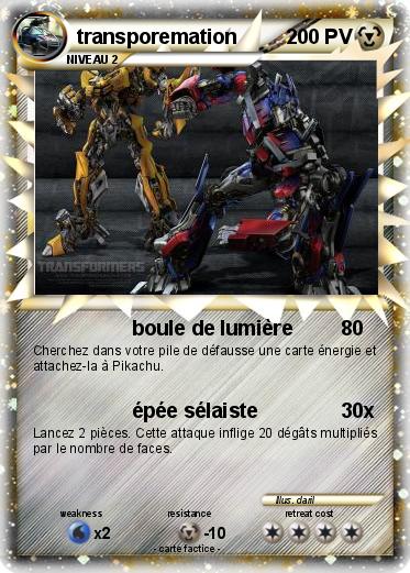 Pokemon transporemation