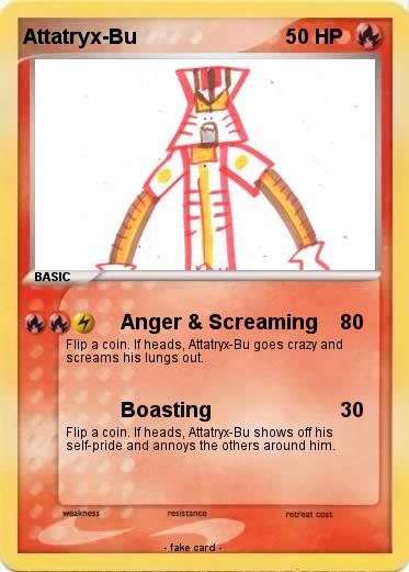 Pokemon Attatryx-Bu