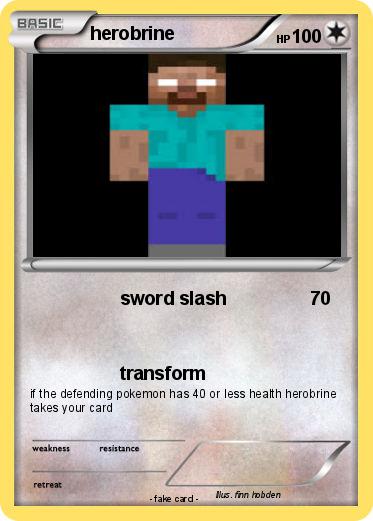 Pokemon herobrine