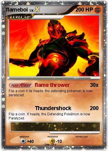 Pokemon flameboi
