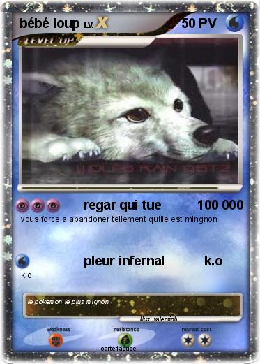 Pokemon bébé loup