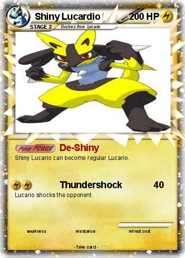 Pokemon Shiny Lucardio