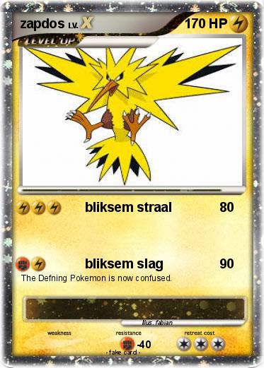 Pokemon zapdos