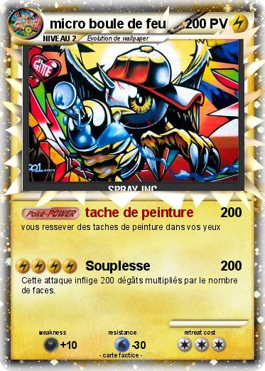 Pokemon micro boule de feu