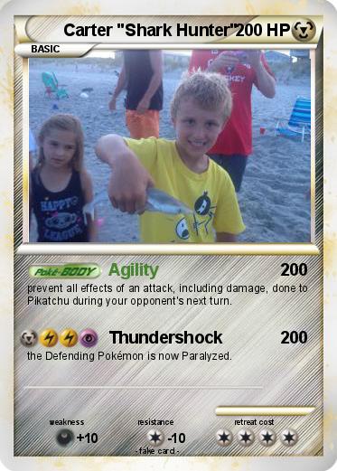 Pokemon Carter "Shark Hunter"