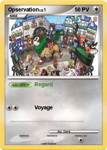 Pokemon Opservation