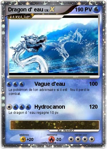 Pokemon Dragon d' eau