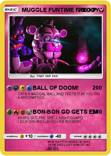 Pokemon MUGGLE FUNTIME FREDDY
