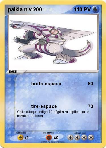 Pokemon palkia niv 200