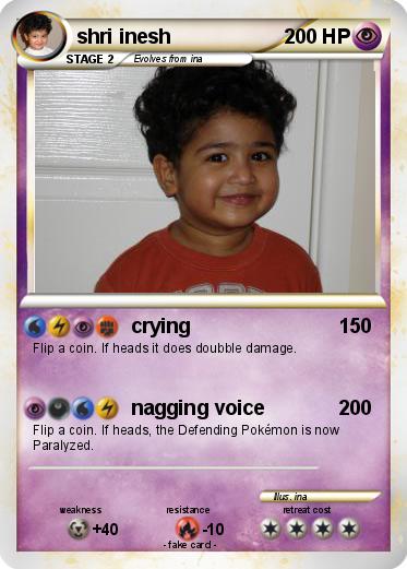 Pokemon shri inesh