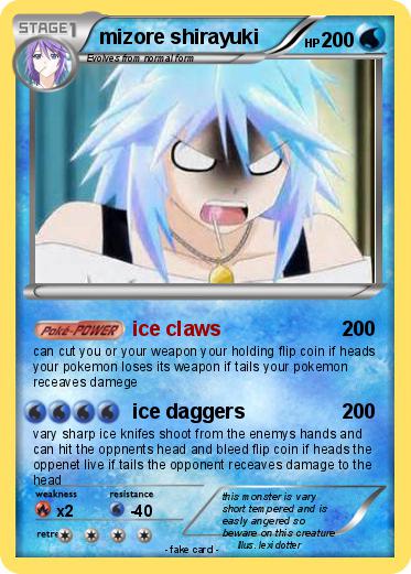 Pokemon mizore shirayuki