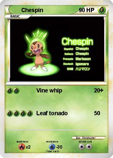 Pokemon Chespin