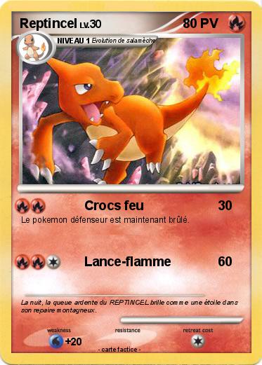 Pokemon Reptincel