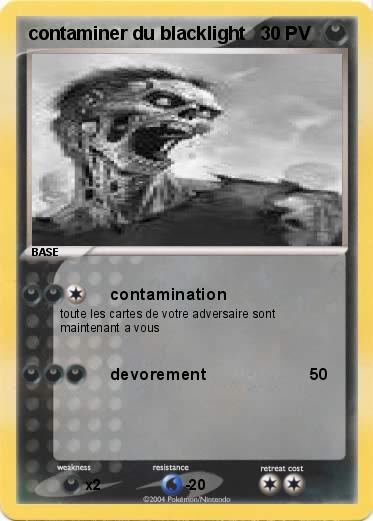 Pokemon contaminer du blacklight
