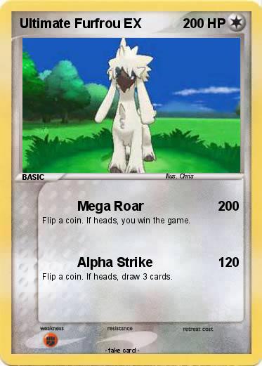 Pokemon Ultimate Furfrou EX