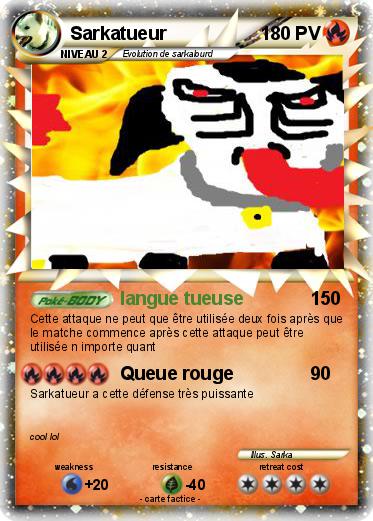 Pokemon Sarkatueur
