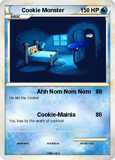 Pokemon Cookie Monster