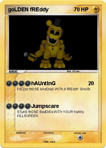 Pokemon goLDEN fREddy