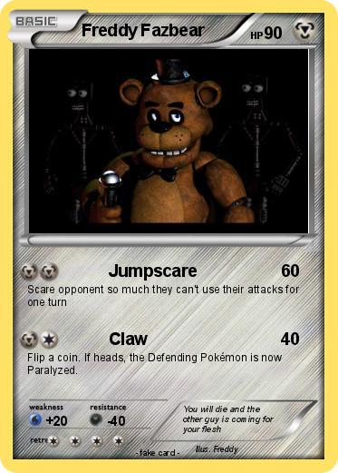Pokemon Freddy Fazbear