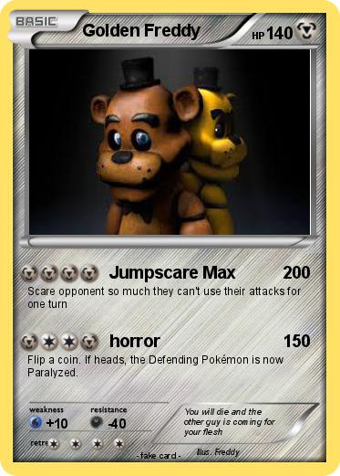 Pokemon Golden Freddy
