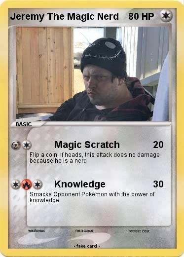 Pokemon Jeremy The Magic Nerd