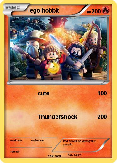 Pokemon lego hobbit