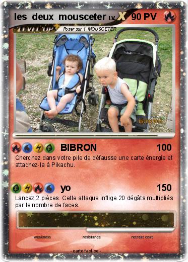 Pokemon les  deux  mousceter