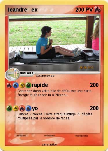 Pokemon leandre   ex