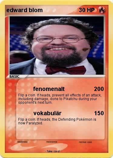 Pokemon edward blom