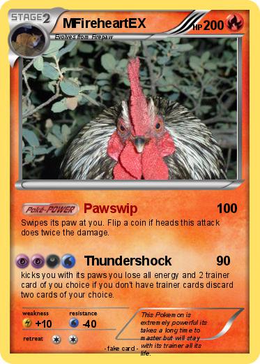 Pokemon MFireheartEX
