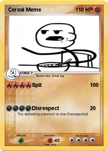 Pokemon Cereal Meme