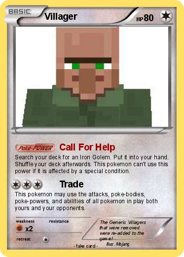 Pokemon Villager