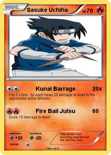 Pokemon Sasuke Uchiha