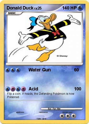 Pokemon Donald Duck