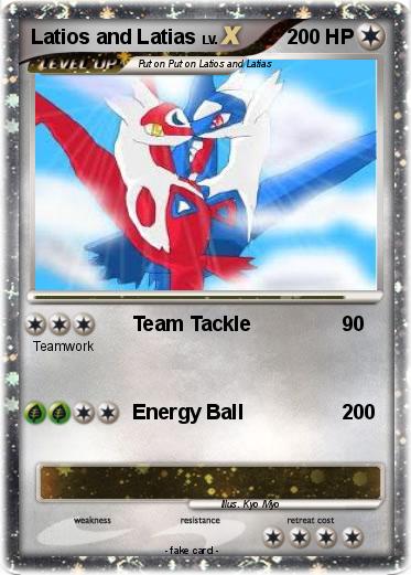 Pokemon Latios and Latias