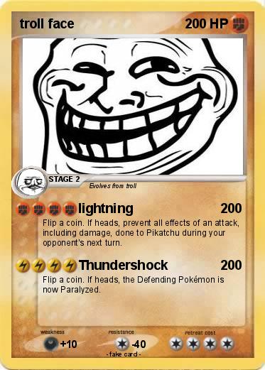 Pokemon troll face