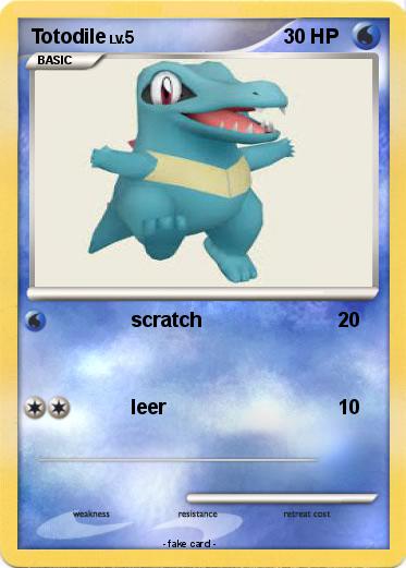 Pokemon Totodile
