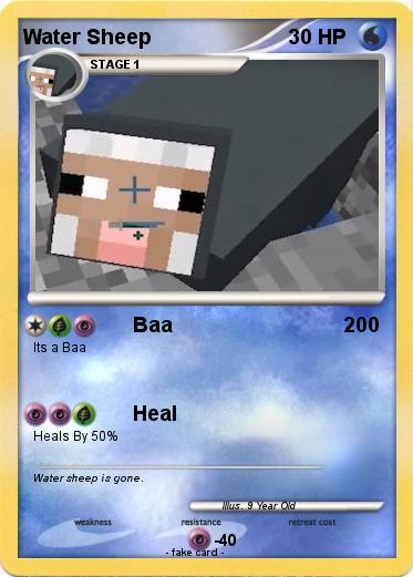 Pokemon Water Sheep