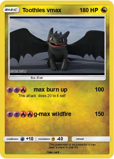 Pokemon Toothles vmax